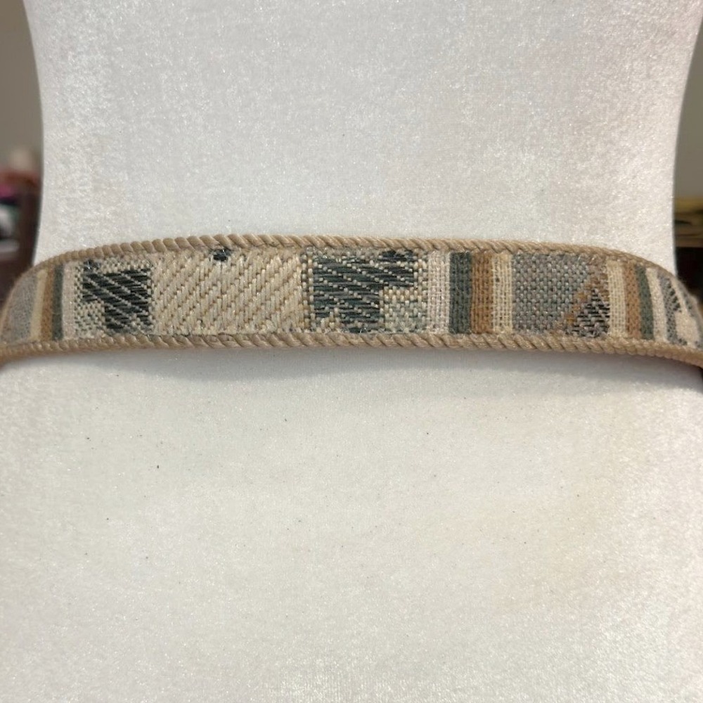 Vintage Elite Southwestern Tapestry Belt Desert Boho Festival Geometric Large - Picture 5 of 13